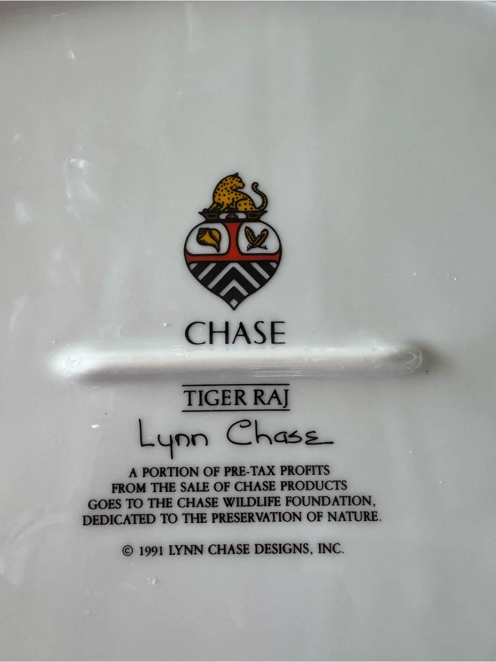 Lynn Chase Tiger Raj Serving Platter